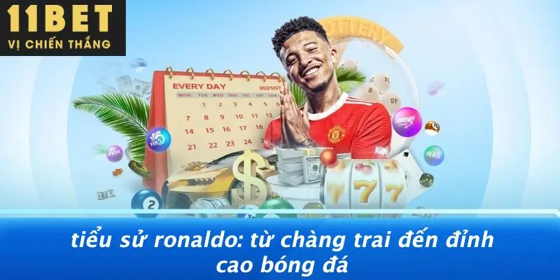 TIỂU SỬ RONALDO: TỪ CHÀNG TRAI ĐẾN ĐỈNH CAO BÓNG ĐÁ